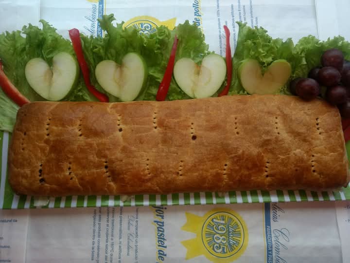 Pastel de pechuga de pollo
